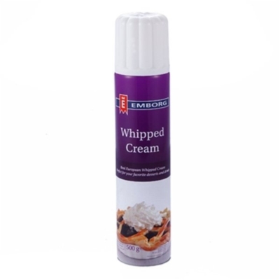 Emborg Spray Whipped Cream