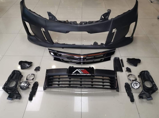 Toyota Estima ACR50 Converstion facelft 2012 front bumper with modellista grille