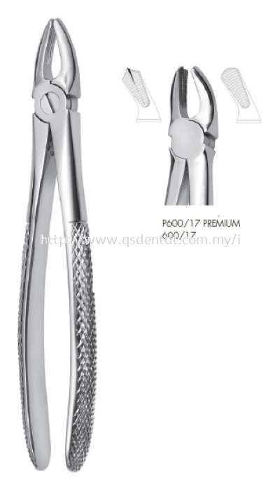 600/17 Upper Molars Right Side Forceps