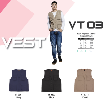 Reporter Vest - VT 03 