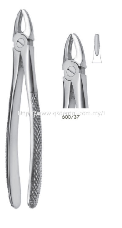 600/37 Upper Incisors Children Forceps