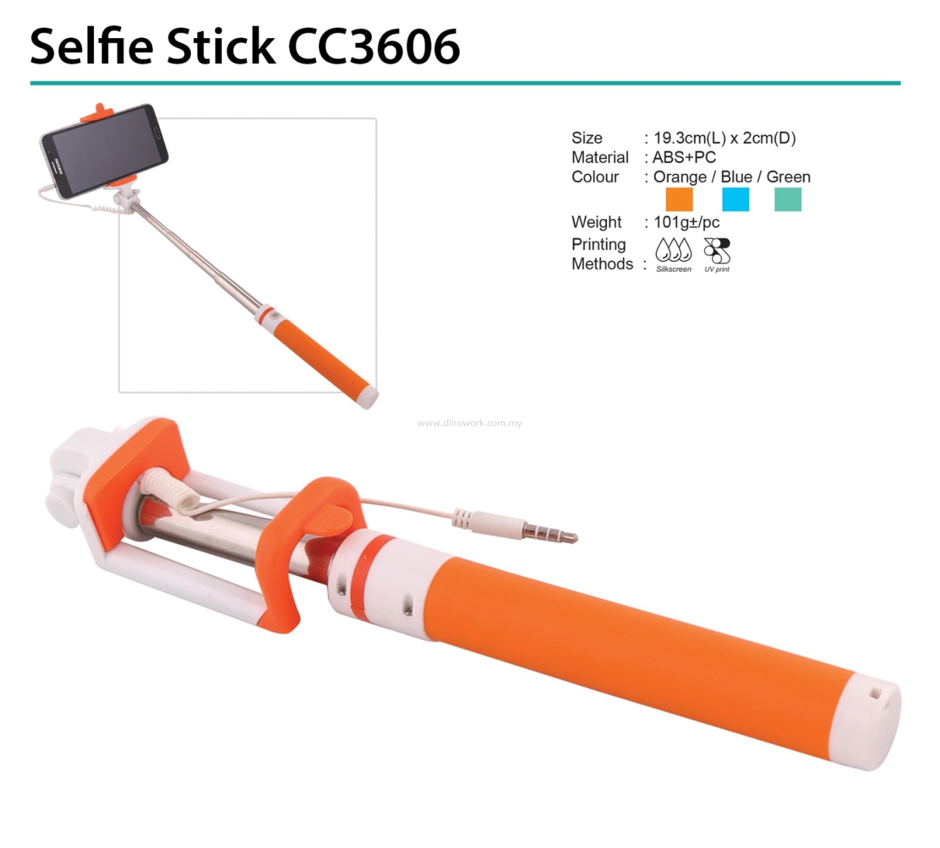 Selfie Stick Cc3606 Handphone Gadget Electronic It Product Johor Bahru Jb Malaysia Supplier Wholesaler Importer Supply Dino Work Sdn Bhd