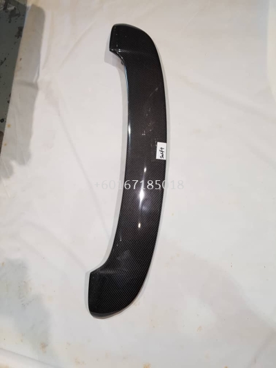 suzuki swift spoiler sport oem style for swift add on upgrade performance look real carbon fiber material new set