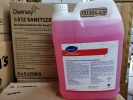 Diversey J-512 No Rinse Disinfectant and Sanitizer For Food Contact Surfaces Cleaning Chemicals