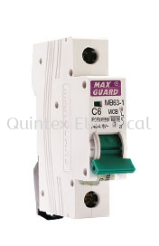 MAXGUARD MB63-1 1P MCB (Miniature Circuit Breaker)