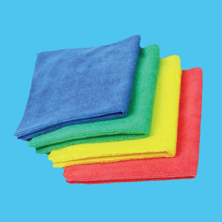 Microfibre Cloth (4 Colour) Mop Accessories Arona Mop Products