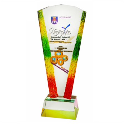 3019 Exclusive Liuli Crystal Trophy