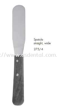 275/4 Spatula Straight, Wide Waxing Instrument