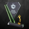 9208 Exclusive Crystal Golf Trophy Golf Trophy  Trophy Series Trophy