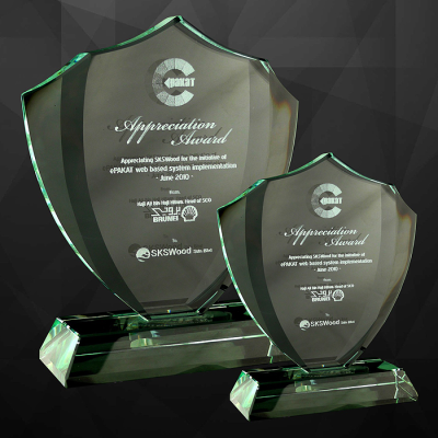 9050 Exclusive Crystal Plaques