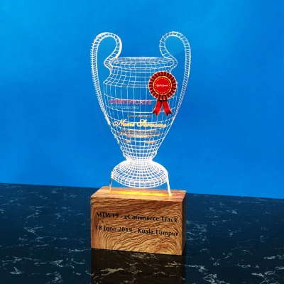 5085 Acrylic LED Lighting Trophy