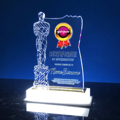 5079 Acrylic LED Lighting Trophy