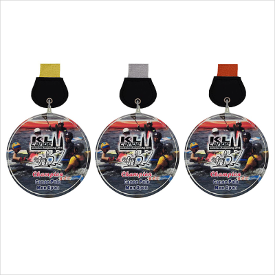 8346 Crystal Hanging Medal