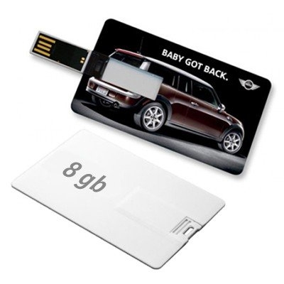 Flip Card Shape USB Flash Drive - USB 1238