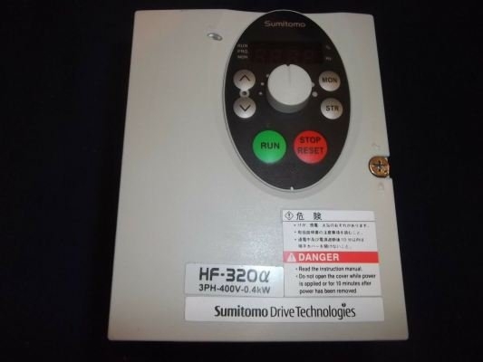 Repair Service Sumitomo Inverter HF-320 Alpha Series Sensorless Vector Drive Malaysia Singapore