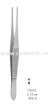 183/2 [15cm Gillies Tissue Forceps