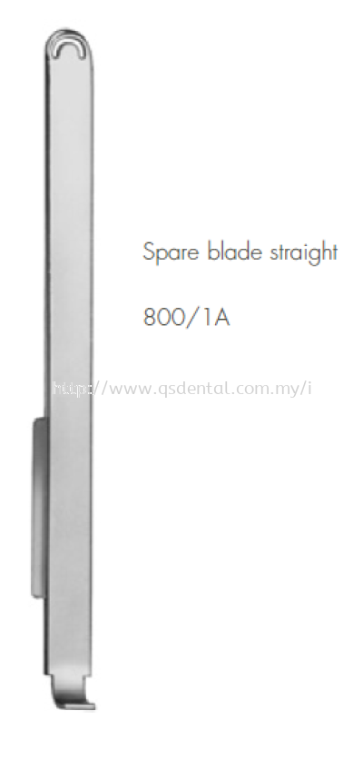 800/1A Spare Blade For Straight Bone Scraper 