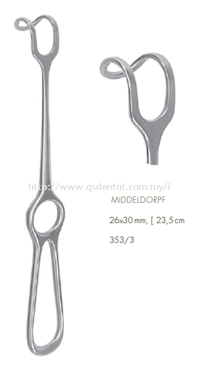 353/3 [23.5cm Middeldorpf Retractor