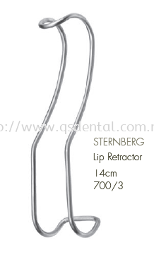 700/3 14cm Sternberg Lip Retractor