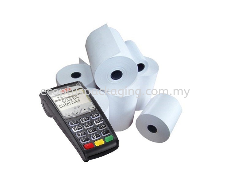 Thermal Paper Roll for Credit Card Machine Thermal Paper Roll Receipt Roll  Selangor, Malaysia, Kuala Lumpur (KL), Shah Alam Supplier, Suppliers,  Supply, Supplies | Eco Plus Packaging