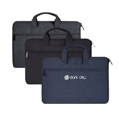 Plush Laptop Pouch with Carry Handle - B 124