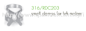 316/RDC203 Clamp Fig.203 For Small Clamps For Left Molars