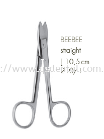 210/1 10.5cm Beebee Straight Scissors