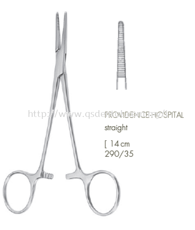 290/35 14 cm straight Providence Hospital Haemostatic Forceps