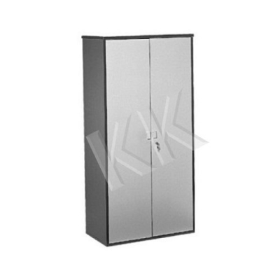 Light Grey & Dark Grey Office High Swing Door Cabinet