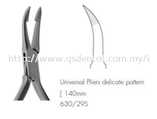 630/29S 140mm Universal Pliers Delicate Pattern