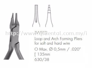 630/38 135mm TWEED Loop and Arch Forming Pliers