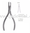 630/64 135mm Johnson Contouring Pliers Plier Orthodontics Otto Leibinger GmbH