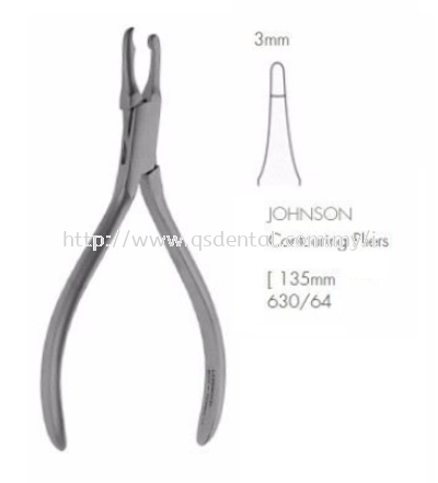 630/64 135mm Johnson Contouring Pliers