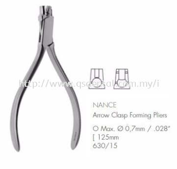 630/15 125mm NANCE Arrow Clasp Forming Pliers