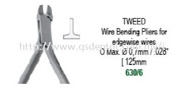 630/6 125mm TWEED Wire Bending Pliers 