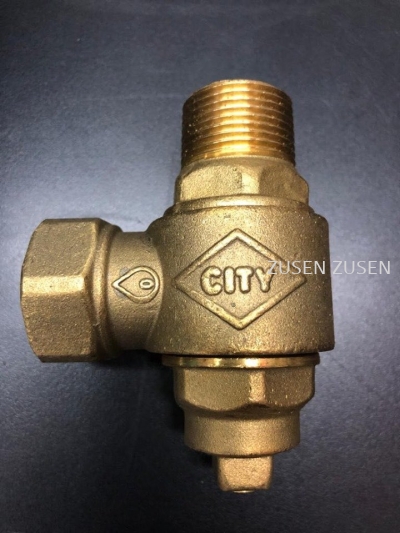 CITY Brass Ferrule Cock - 20mm (3/4")