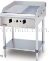 STAINLESS STEEL GAS GRIDDLE (HALF RIBBED) ( GG2B12RFS) FREE STANDING  STOVE