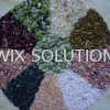 Assorted Pebbles Assorted Chips & Pebbles Terrazzo Material Glass Chips by Kwix