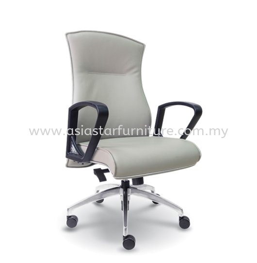 DICKY MEDIUM BACK DIRECTOR CHAIR | LEATHER OFFICE CHAIR DATARAN PRIMA SELANGOR