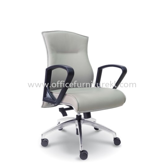 DICKY LOW BACK DIRECTOR CHAIR | LEATHER OFFICE CHAIR BRICKFIELD KL