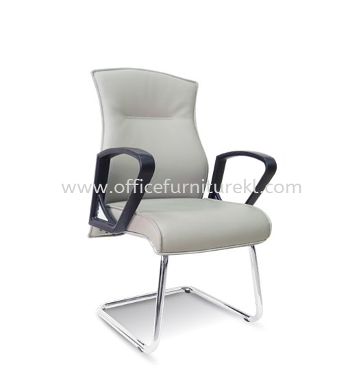DICKY VISITOR DIRECTOR CHAIR | LEATHER OFFICE CHAIR CHAN SOW LIN KL