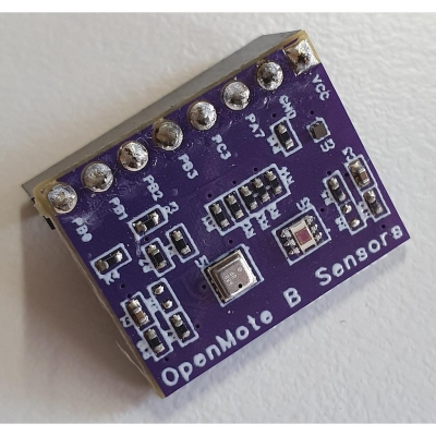 IoT Placa de sensores para OpenMote B - Sensores de Humidad, temperatura, presin y luminosidad