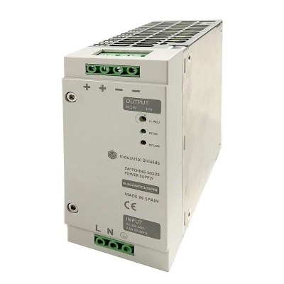 Din RAIL Power Supply, ac-dc, 240W, 1 Output 10A at 24Vdc