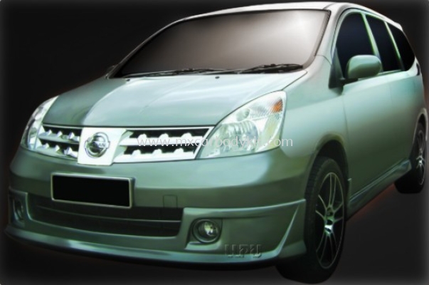 NISSAN LIVINA 2008 - 2012 SPORTIVO V1 BODYKIT + SPOILER