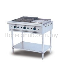 STAINLESS STEEL CHAR ROCK BROILER (CRB3BFS)