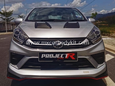 PERODUA AXIA 2019 - 2020 G-SPEC D68 BODYKIT + SPOILER