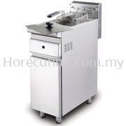 STAINLESS STEEL GAS DEEP FRYER - FREE STANDING (FSGDF 12)