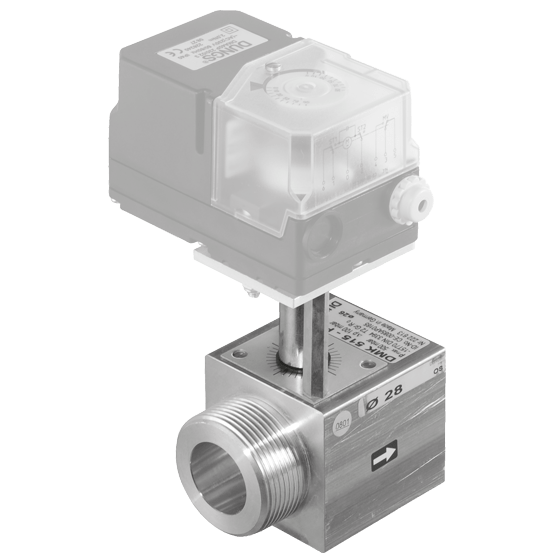 DMK Rp: Motor butterfly valve