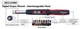 DKC2030BN - Digital Torque Wrench Interchangeable Torque Wrench Torque General Hardware Tools