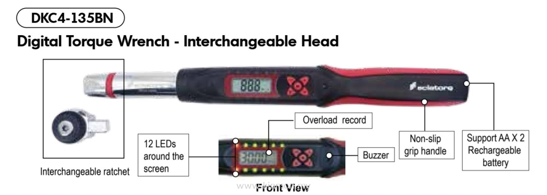 DKC4135BN - Digital Torque Wrench